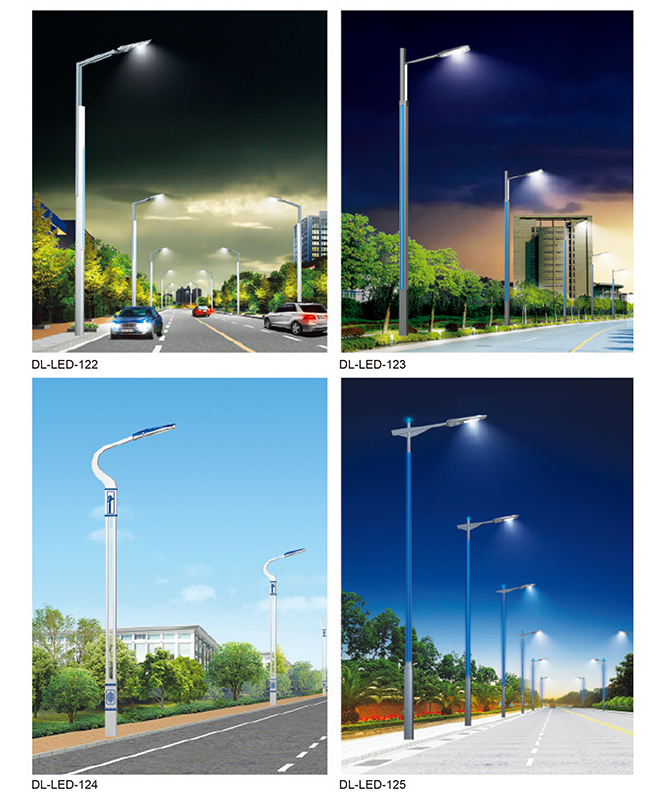 DL-LED-122 ~ DL-LED-125 Suuritehoiset LED -katuvalot