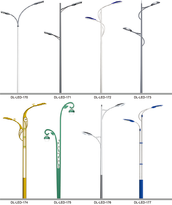 DL-LED-170 ~ DL-LED-177 Suuritehoiset LED -katuvalot