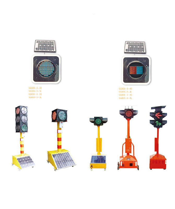 LED Solar Warning Light -sarja Liikkuva aurinko -signaalivalo